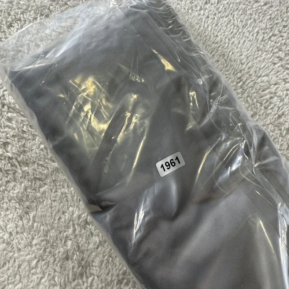Mizzen + Main 38x32 Athletic Stretch Golf Pants Light Gray Grey Straight Leg